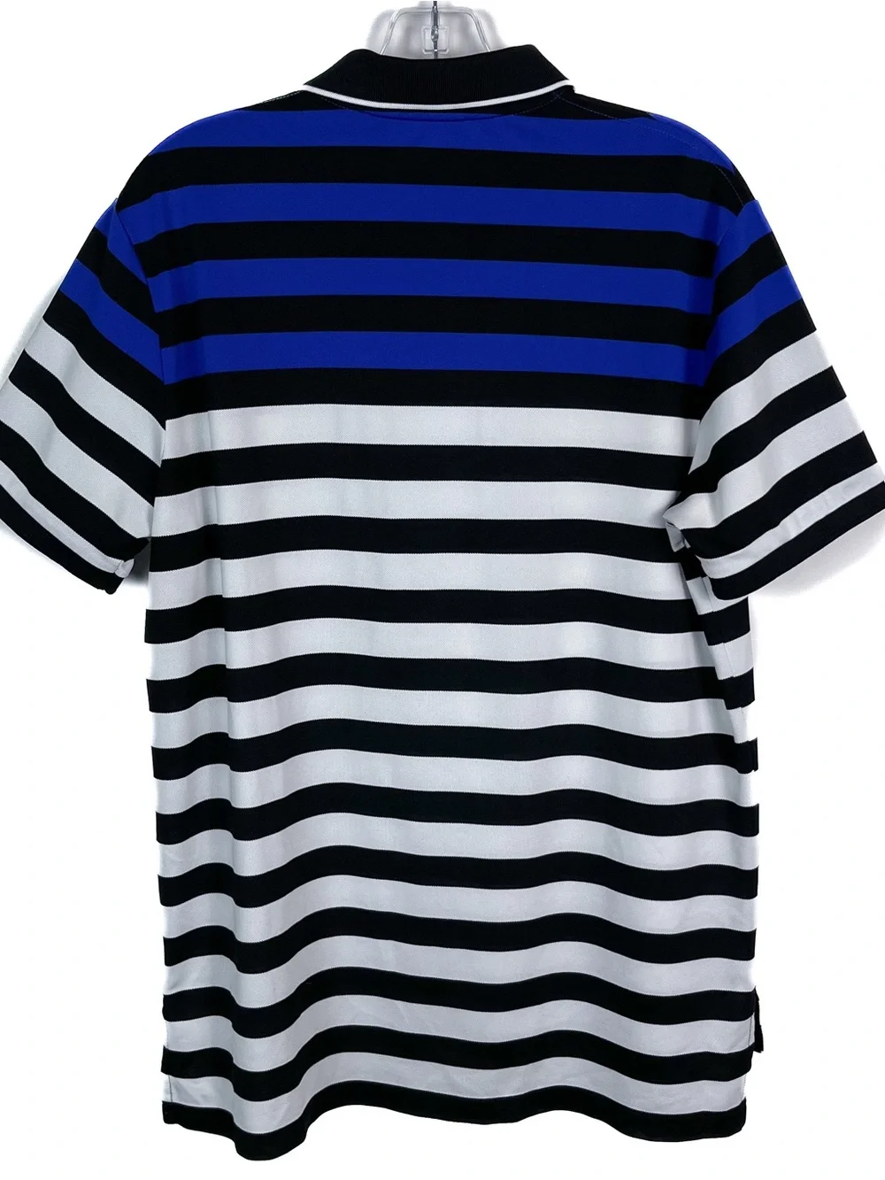 Polo Ralph Lauren Performance Polo Men’s L Short Sleeve Shirt Blue Black Striped